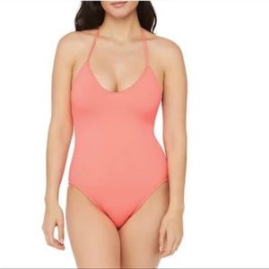 LA BLANCA Island Goddess Scoop Front Swimsuit Size 0